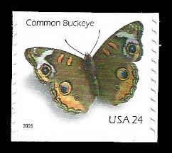 PCBstamps   US #4001a Bk Sgl., 24c Butterfly, MNH, (11)