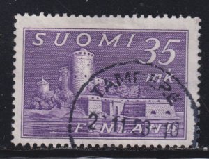 Finland 280 Castle in Savonlinna 1949