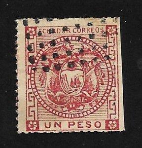 Ecuador 1872 - U - Scott #11