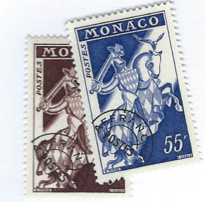 Monaco SC#432-433 Mint VF SCV$7.25...Great Spot(s)!
