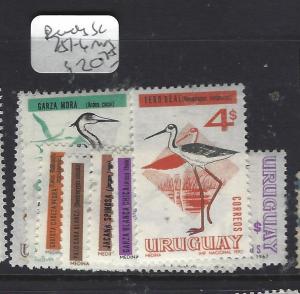 URUGUAY  (PP0501B)   BIRDS SC 751-6   MOG