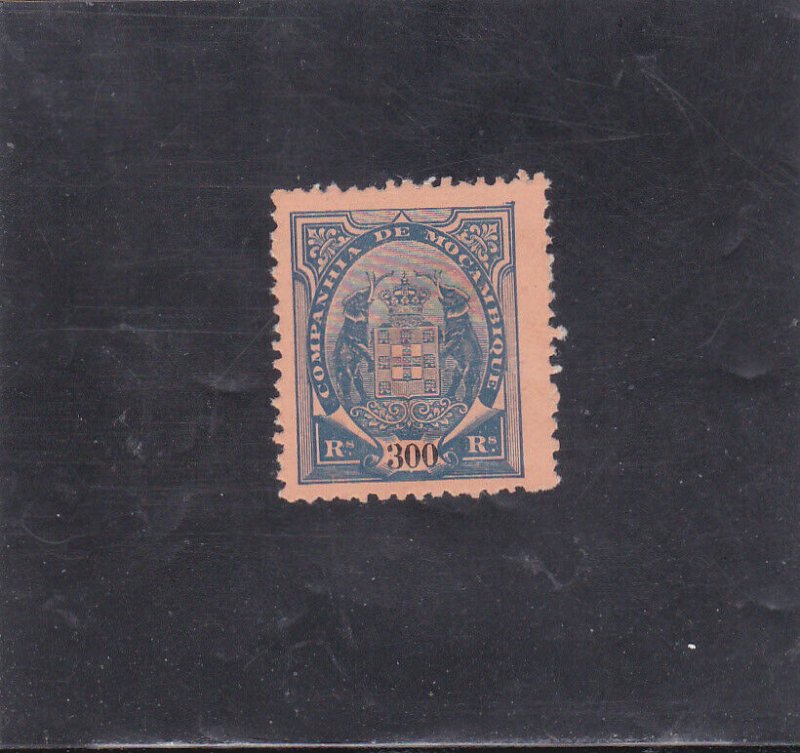 MOZAMBIQUE COMPANY 300 R. (1895-02)   MH  AF # 23