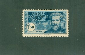 FRENCH EQUATORIAL AFRICA 60 MH BIN$ 1.60