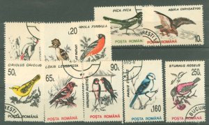 Romania #3812-3821  Single (Complete Set)