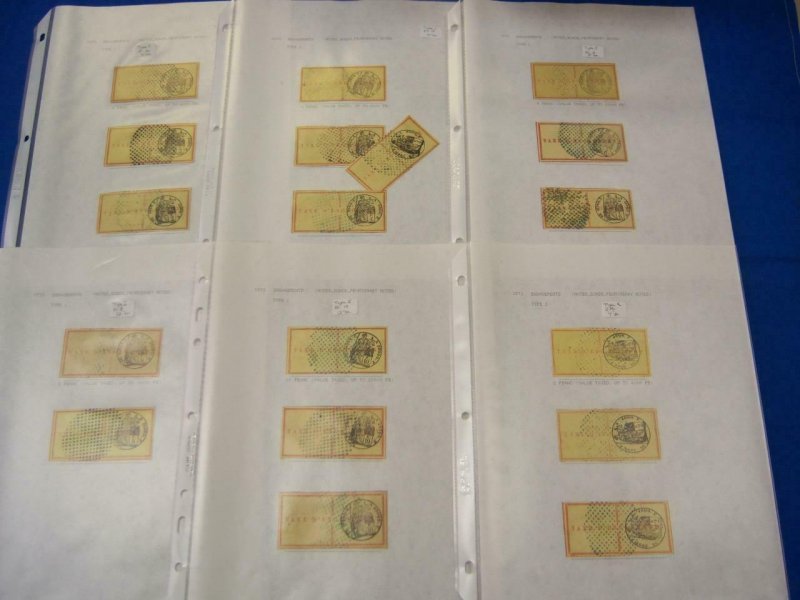 Reunion Revenue Collection, 1873-1946, Cat. $5500.00 (37101)