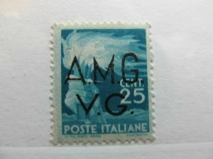 Trieste Venezia Giulia AMG Allied Military 1945-47 25L Fine MNH** A5P9F263