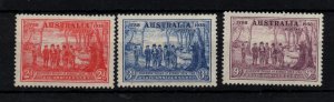 Australia 1937 New South Wales LHM set SG193-195 WS37204