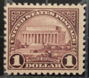 US Stamps - SC# 571 - MOGH - Catalog Value = 35.00