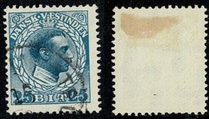 Danish West Indies #55 used 25-bit