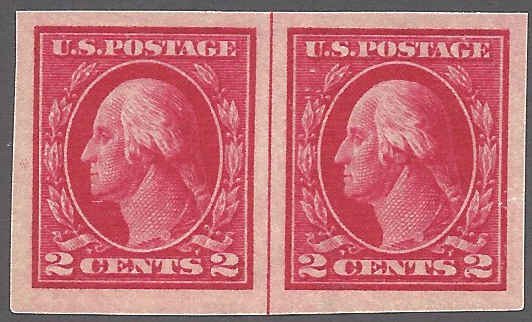 409 Mint,OG,NH... Line Pair... SCV $5.00