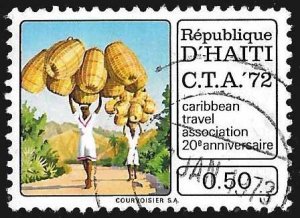 Haiti SC 665 * Basket Vendors *  Used * 1973