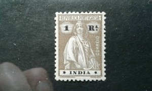 Portugal India #407 mint hinged e205 9058