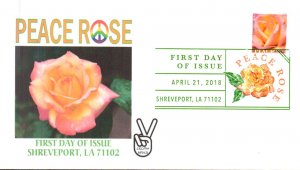 #5280 Peace Rose AFDCS FDC
