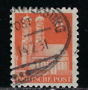 Germany AM Post Scott # 638, used