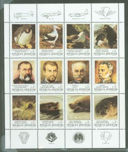 Argentina #1456  Souvenir Sheet (Fauna)