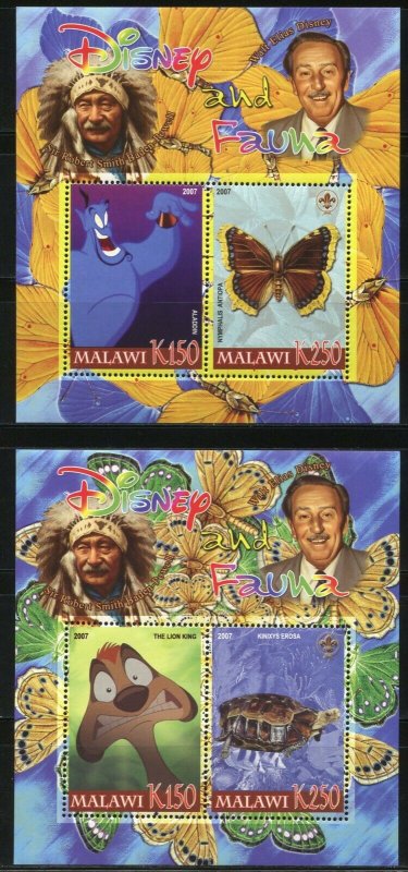 MALAWI - DISNEY AND FAUNA, SCOUT EMBLEM    S380 