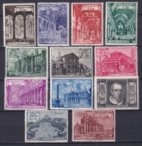 1949 - VATICAN - Basilicas - Scott #122-131 E11-E12 - MH*