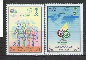 2006  Saudi Arabia  GERMANY WORLD CUP   COLLECTION  of Mideast   Mint NH Set