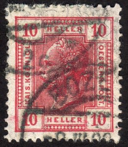 1906, Austria 10h, Franz Joseph, Used, Sc 92