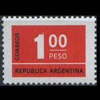 ARGENTINA 1976 - Scott# 1114 Numeral 1p NH