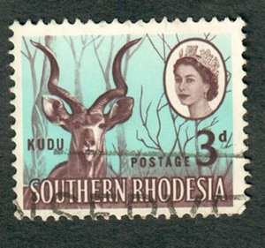 Southern Rhodesia #98 used single