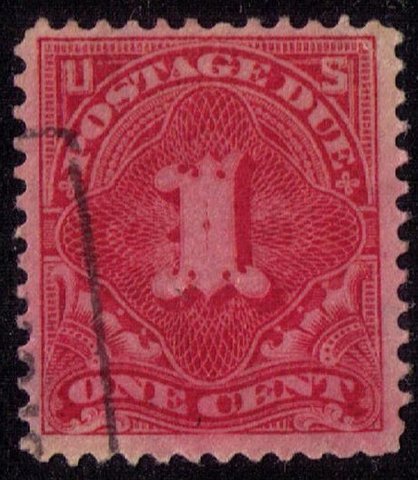 US Sc #J29, Used 1c F-VF SCV $725.00