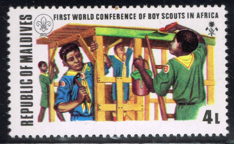 Maldives ~ #430 ~ Boy Scouts ~ MNH