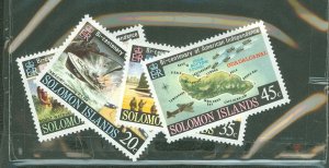 Solomon Islands (British Solomon Islands) #333-336  Single (Complete Set)