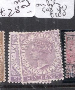 Malaya Straits SG 66-66a MOG (8dma)