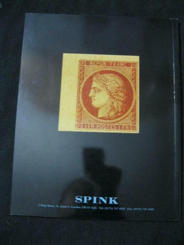 SPINK AUCTION CATALOGUE 1999 EUROPE & OVERSEAS