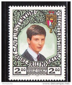 Liechtenstein 1987 Hereditary Prince Alois Sc 864 MNH A1426