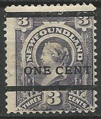 Newfoundland 76 mint CV $225