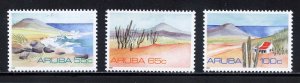 Aruba 64-66 MNH, Landscapes Set from 1991.