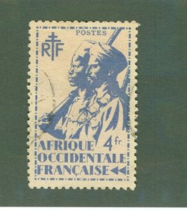 FRENCH WEST AFRICA  30 USED BIN $0.50