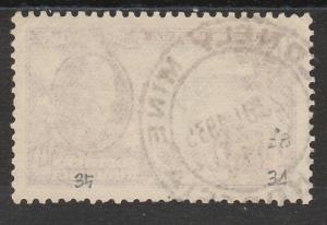 SOUTHERN RHODESIA 1935 KGV SILVER JUBILEE 6D USED 