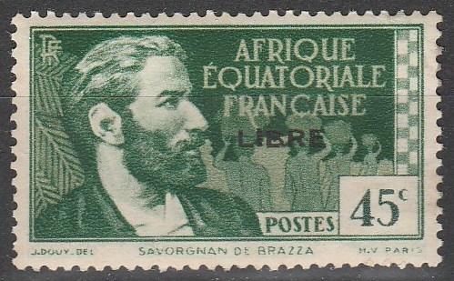 French Equatorial Africa #96 F-VF Unused  CV $16.00  (A12462)