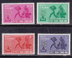 Viet Nam # 132-135, Refugee Year, Mint NH, 1/2 Cat.