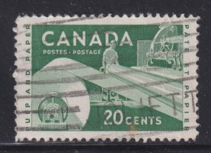 Canada 362 Paper Industry 20¢ 1956
