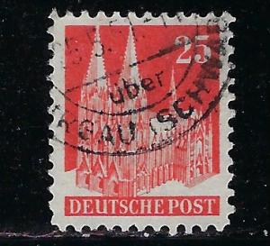 Germany AM Post Scott # 648, used