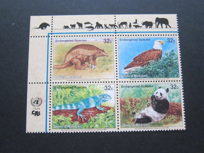 United Nations 1995 Sc 660a animal MNH