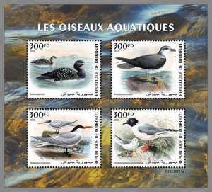 DJIBOUTI 2023 MNH Water Birds M/S #313a