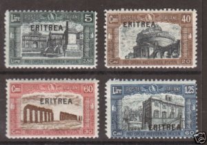 Eritrea Sc B17-B20 MNH. 1920 semi-postals cplt F-VF