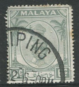 STAMP STATION PERTH Perak #109 Sultan Yussuf Izuddin Shah Used 1950