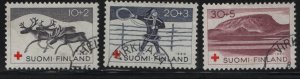 FINLAND B157-B159  USED  SET