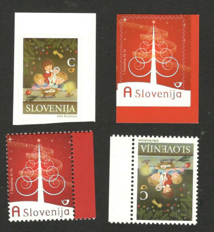 SLOVENIA - MNH TWO SETS - Christmas and New Year - 2009.