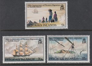 Pitcairn Islands 203-205 MNH VF