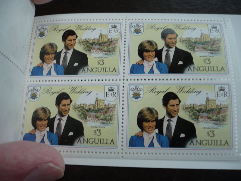 Stamps - Anguila - Scott# 446d - Mint Never Hinged Booklet