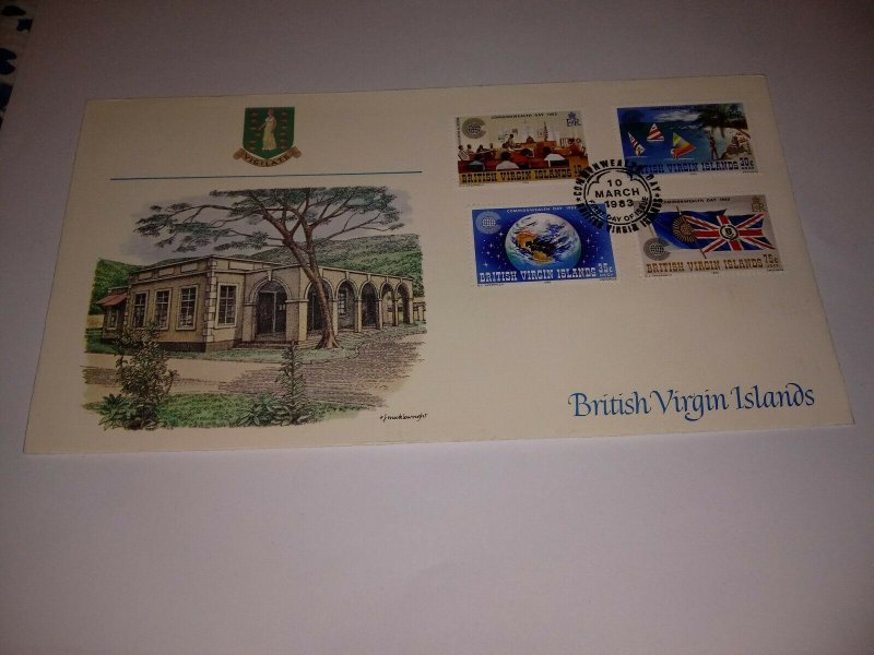  British Virgin Islands 1983 Commonwealth Day First Day Cover