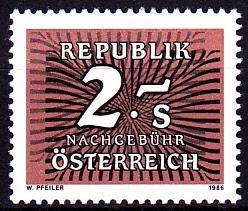 Austria 1985 SG D2078 MNH (1701)