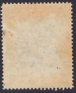 1907-10 BRUNEI 25c PALE BLUE & OCHRE BROWN (SG# 30) MH VF